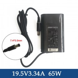 DELL CHARGEUR ORDINATEUR 19.5V3.34A 7.4 5.0 (65W) ORIGINAL(1)